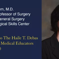 Hueylan Chern Inducted Into The Haile T Debas Academy Of Medical Educators